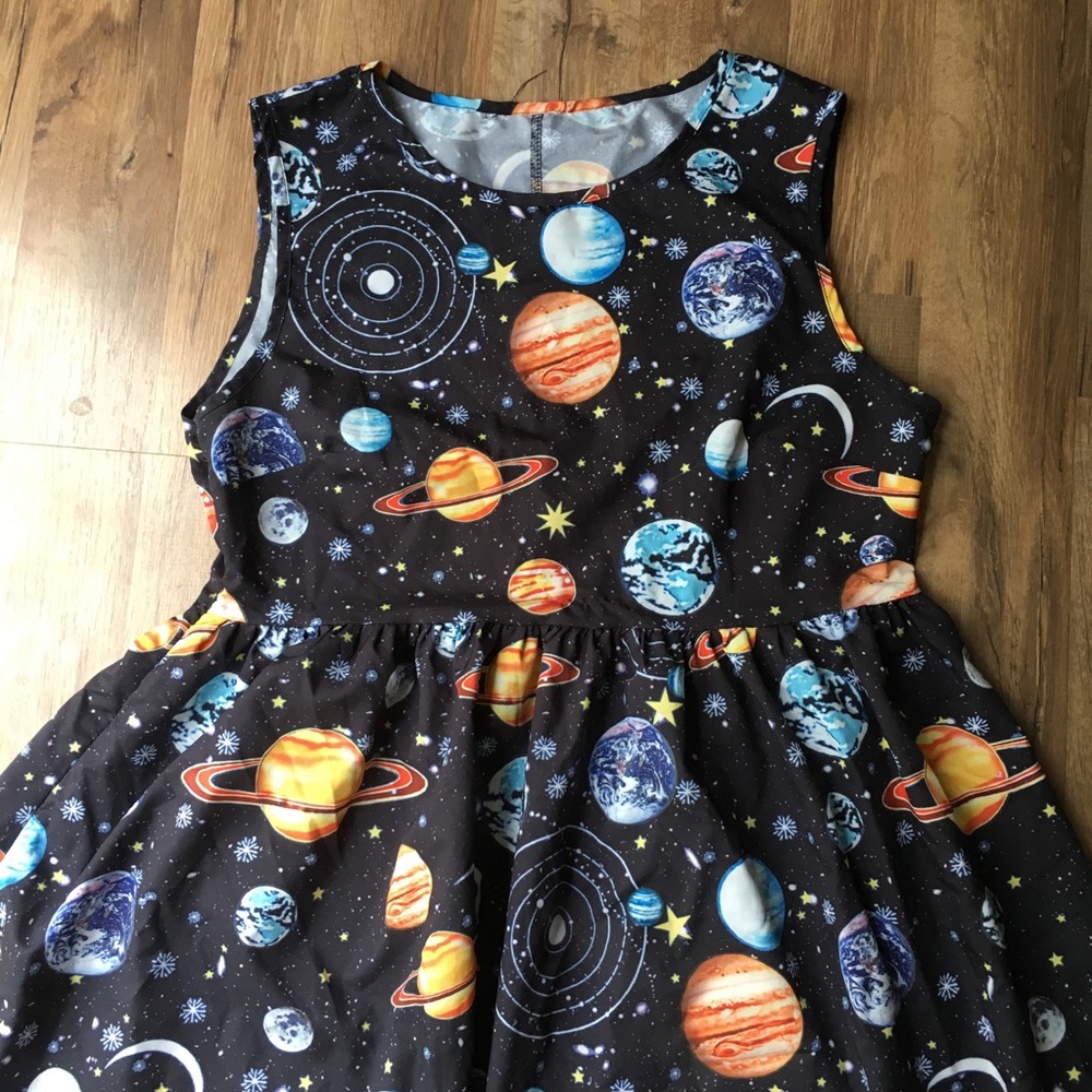 space babydoll dress